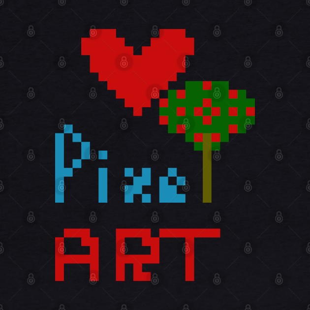 Love Pixel Art by TeachUrb